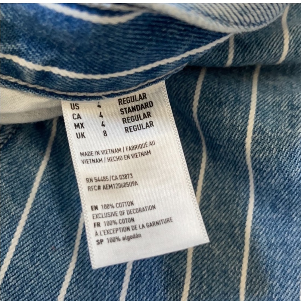 American Eagle Striped Mom Jeans - Picture 5 of 7